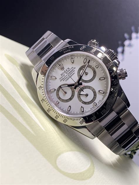 rolex daytona acier 2005|rolex daytona steel white dial.